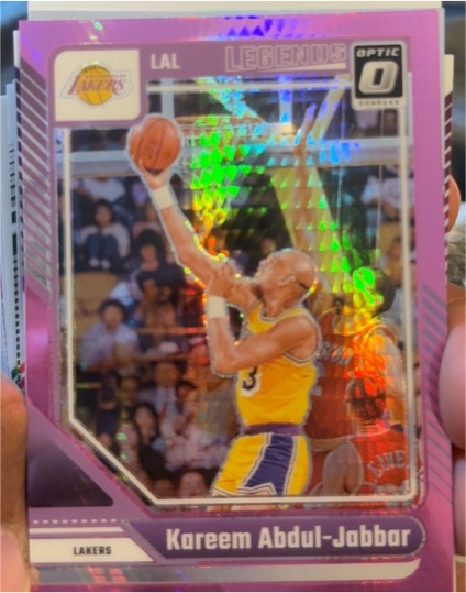 2024-25 Panini Donruss Optic #228 Kareem Abdul-Jabbar — front
