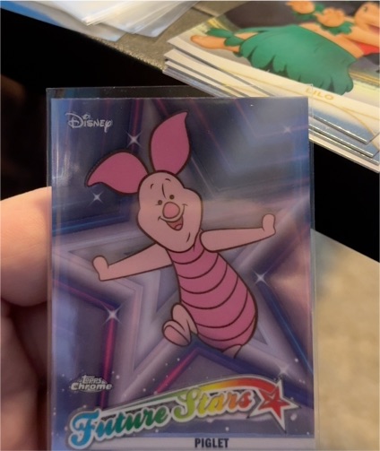 2025 Topps Chrome Disney Future Stars #FS-6 Piglet — front