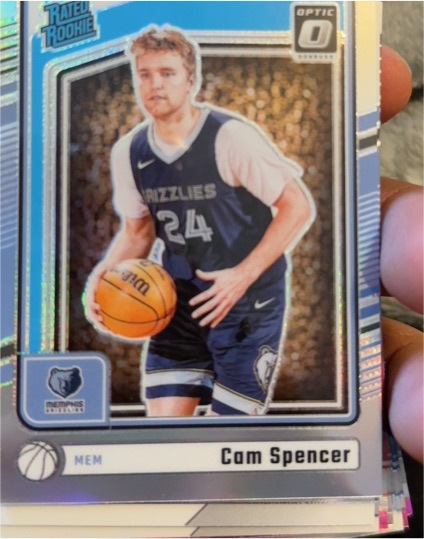 2024-25 Panini Donruss Optic #269 Cam Spencer — front