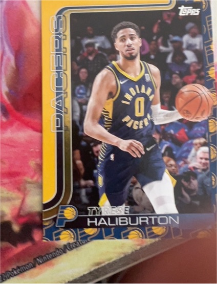 2025-26 Topps #47 Tyrese Haliburton — front