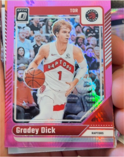2024-25 Donruss Optic #184 Gradey Dick — front