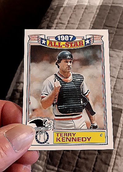 1987 Topps All-Star #9 Terry Kennedy — front