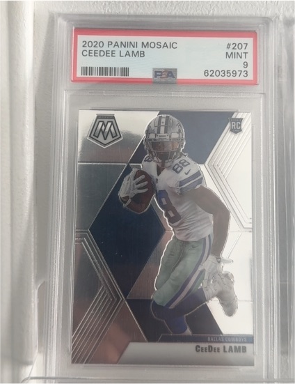 2020 Panini Mosaic #207 CeeDee Lamb — front