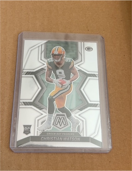2022 Panini Mosaic #327 Christian Watson — front