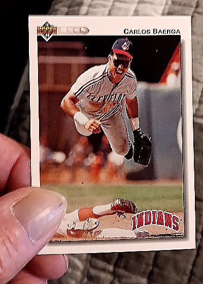 1992 Upper Deck #231 Carlos Baerga — front