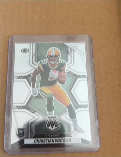 2022 Panini Mosaic #281 Christian Watson — front