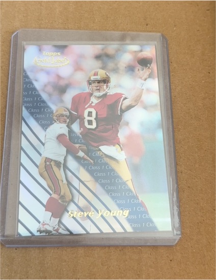 2000 Topps Gold Label #54 Steve Young — front
