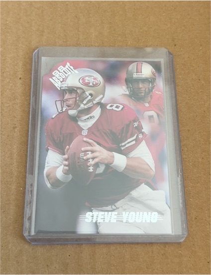 1998 Playoff Absolute #22 Steve Young — front