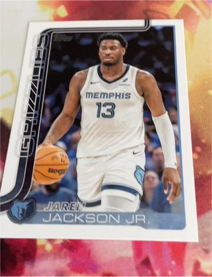 2025-26 Topps #184 Jaren Jackson Jr. — front