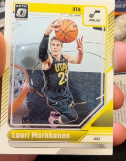 2024-25 Donruss Optic #73 Lauri Markkanen — front