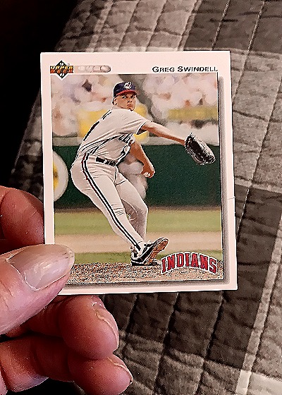 1992 Upper Deck #336 Greg Swindell — front