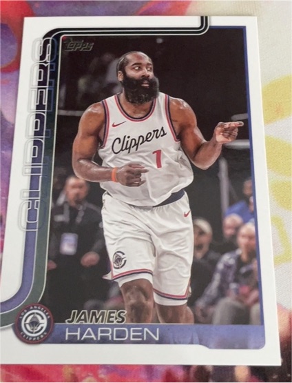 2025-26 Topps #143 James Harden — front