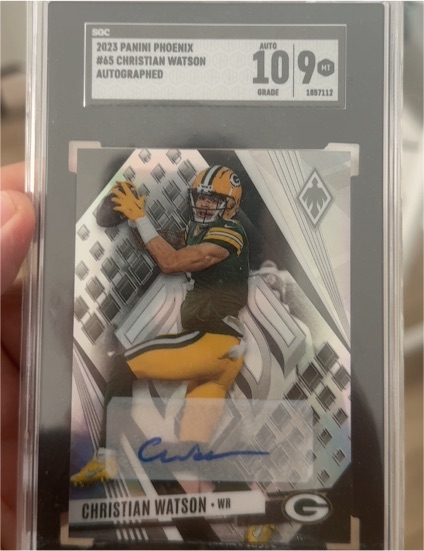 2023 Panini Phoenix #65 Christian Watson — front