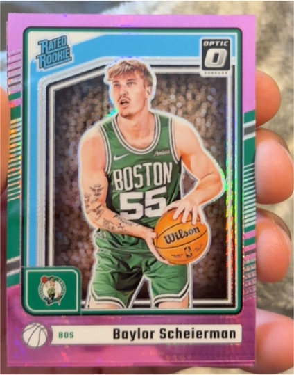 2024-25 Donruss Optic #263 Baylor Scheierman — front