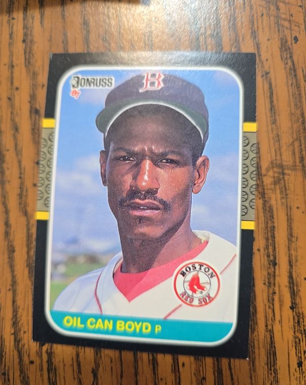 1987 Donruss #51 Dennis Oil Can Boyd — front