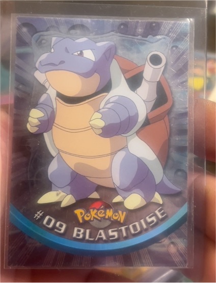 1999 Topps Pokemon #09 Blastoise — front