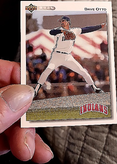 1992 Upper Deck #698 Dave Otto — front