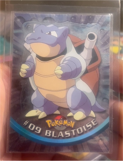 1999 Topps Pokemon #09 Blastoise — front