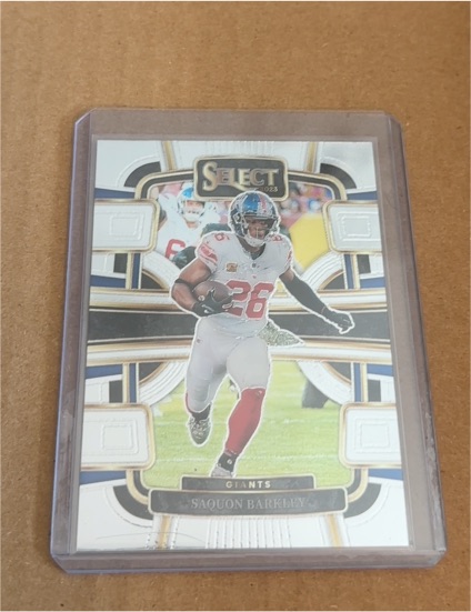 2023 Panini Select #75 Saquon Barkley — front