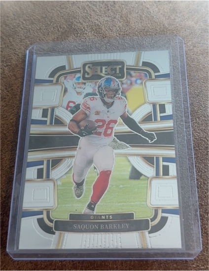 2023 Panini Select Concourse #75 Saquon Barkley — front