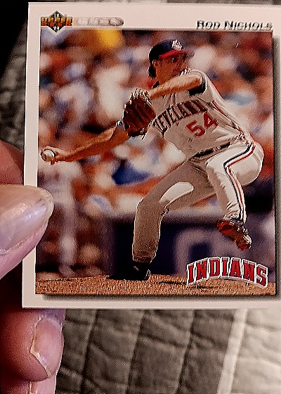 1992 Upper Deck #212 Rod Nichols — front
