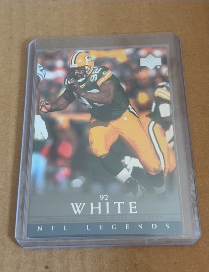 2000 Upper Deck NFL Legends #92 Reggie White — front