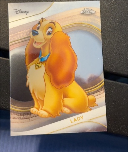 2025 Topps Chrome Disney #70 Lady — front