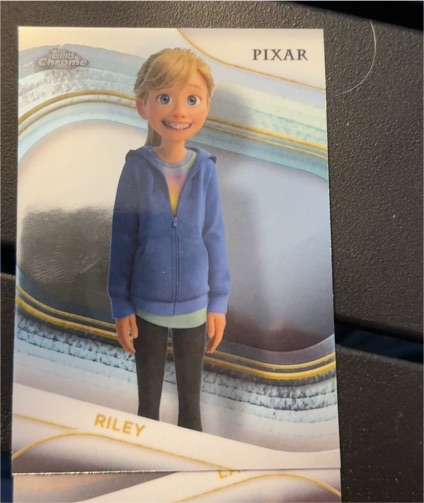 2025 Topps Chrome Disney #82 Riley — front