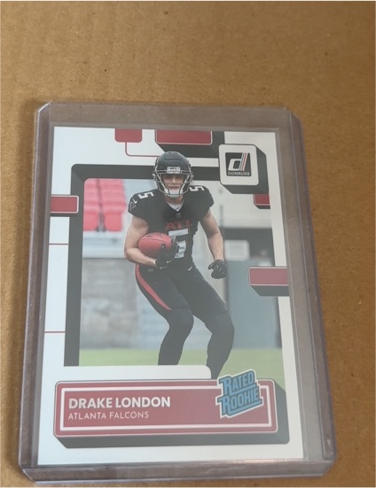 2022 Donruss #307 Drake London Rated Rookie — front
