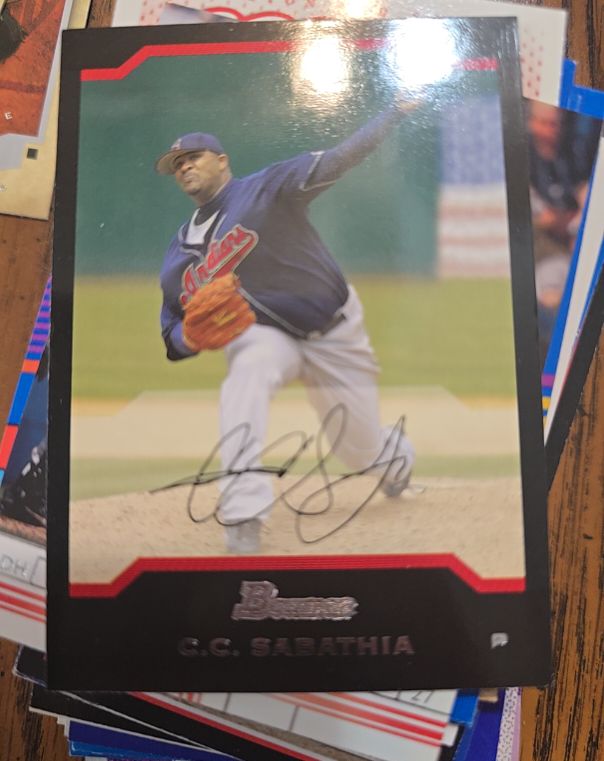 2004 Bowman #116 C.C. Sabathia — front