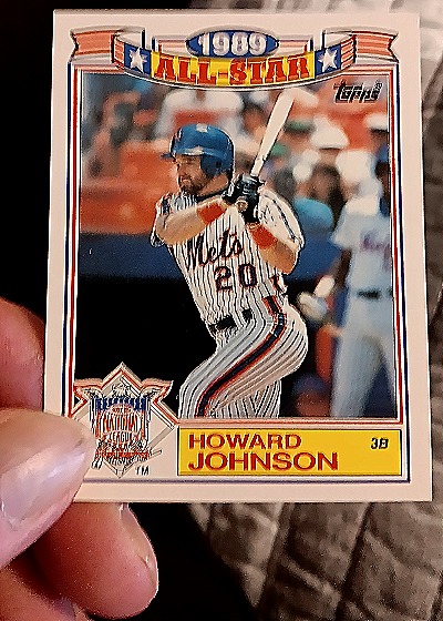1989 Topps All-Star #3B Howard Johnson — front