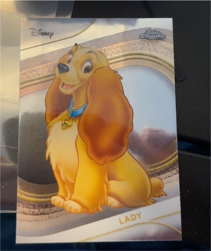 2025 Topps Chrome Disney #70 Lady — front