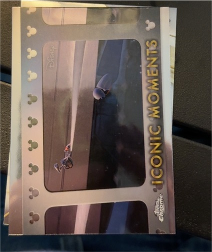 2025 Topps Chrome Disney #IM-13 Iconic Moments Wall-E and Eve's Space Walk — front