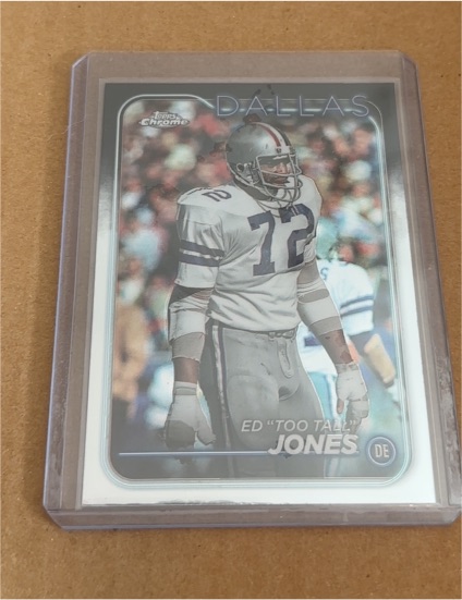2024 Topps Chrome #49 Ed "Too Tall" Jones — front