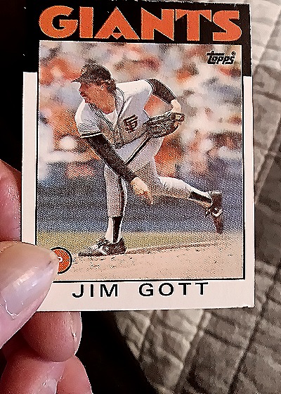 1986 Topps #463 Jim Gott — front