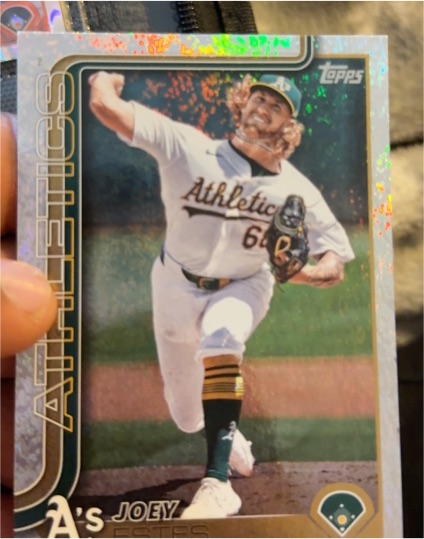 2025 Topps #445 Joey Estes — front
