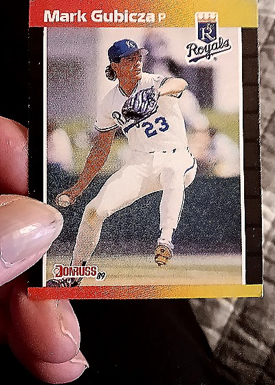 1989 Donruss #179 Mark Gubicza — front