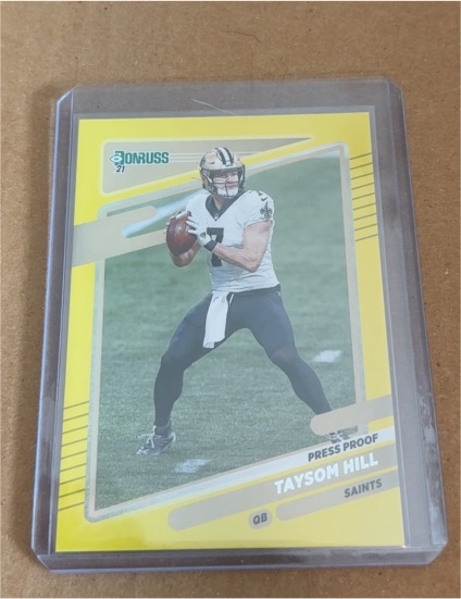 2021 Panini Donruss #95 Taysom Hill — front