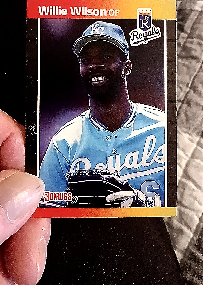 1989 Donruss #120 Willie Wilson — front