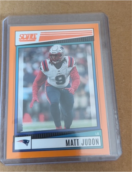 2022 Score Football #288 Matt Judon — front