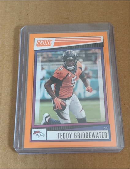 2022 Panini Score #78 Teddy Bridgewater — front