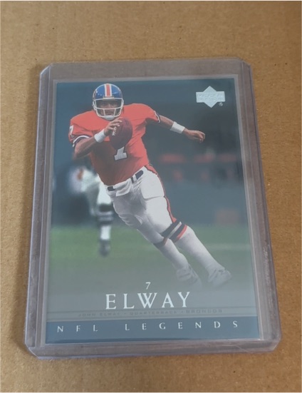 2000 Upper Deck NFL Legends #20 John Elway — front