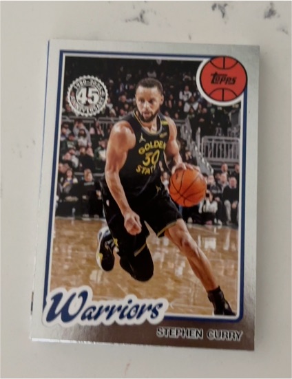 2025-26 Topps 45th Anniversary #80BK-89 Stephen Curry — front