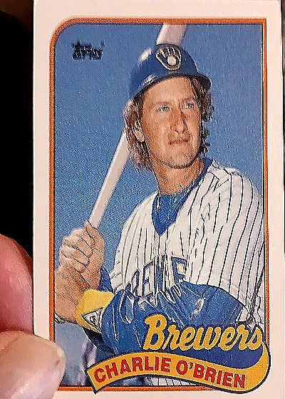 1989 Topps #214 Charlie O'Brien — front
