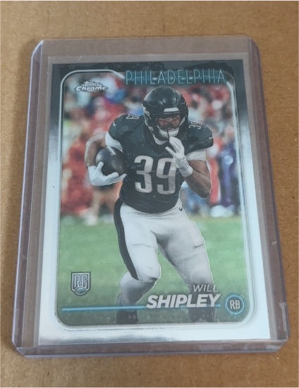 2024 Topps Chrome #252 Will Shipley — front