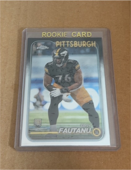 2024 Topps Chrome #295 Troy Fautanu — front