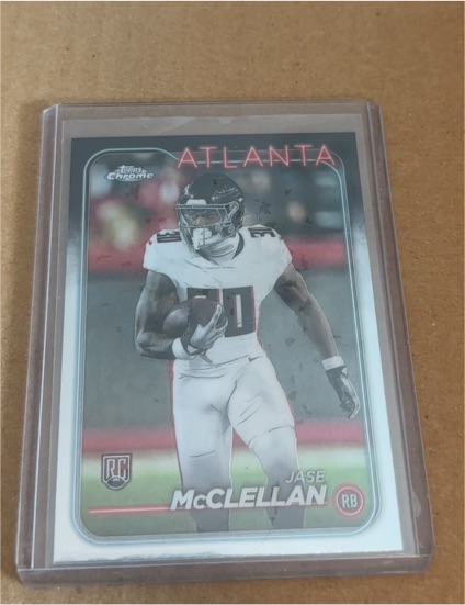 2024 Topps Chrome #281 Jase McClellan — front