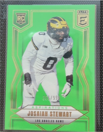 2025 Panini Donruss Elite #197 Josaiah Stewart — front
