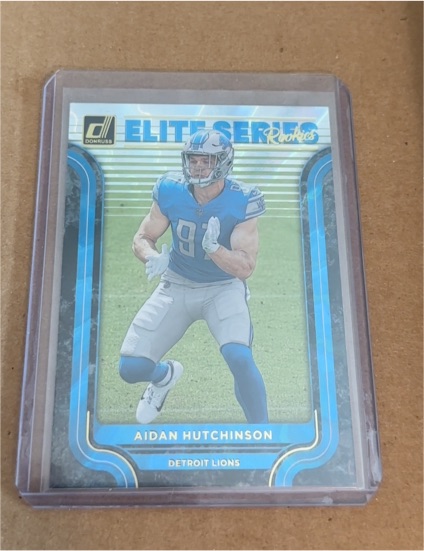 2022 Donruss Elite Series Rookies #ESR-12 Aidan Hutchinson — front