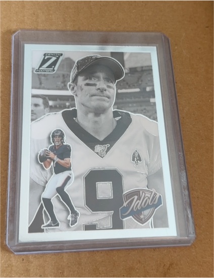 2024 Panini Zenith #19 Drew Brees / C.J. Stroud Idols — front